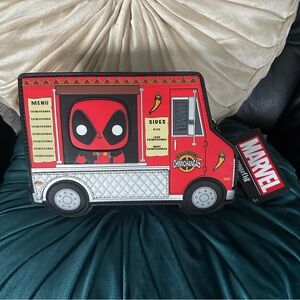 Marvel Deadpool 30th Anniversary Chimichangas Truck Loungefly Crossbody: NWT